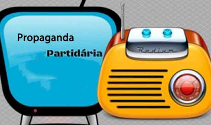 Propaganda de quatro partidos vai ao ar esta semana