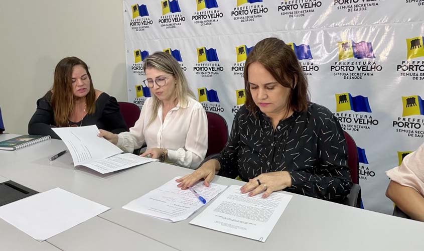 Secretarias de Saúde e Educação assinam termo de compromisso do PSE