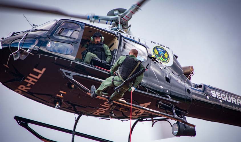 Ações da Gerência de Aviação do Estado reforçam apoio às forças de segurança em operações desenvolvidas em Rondônia