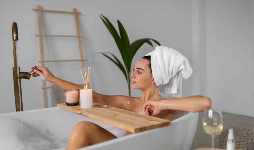 Banheiras: design inovador e experiências exclusivas