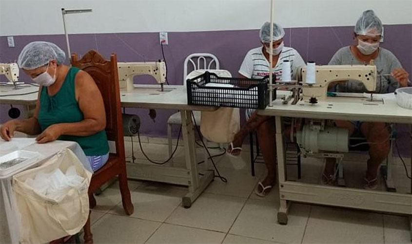 Reeducandas da Casa de Detenção devem produzir 15 mil máscaras de proteção ao coronavírus
