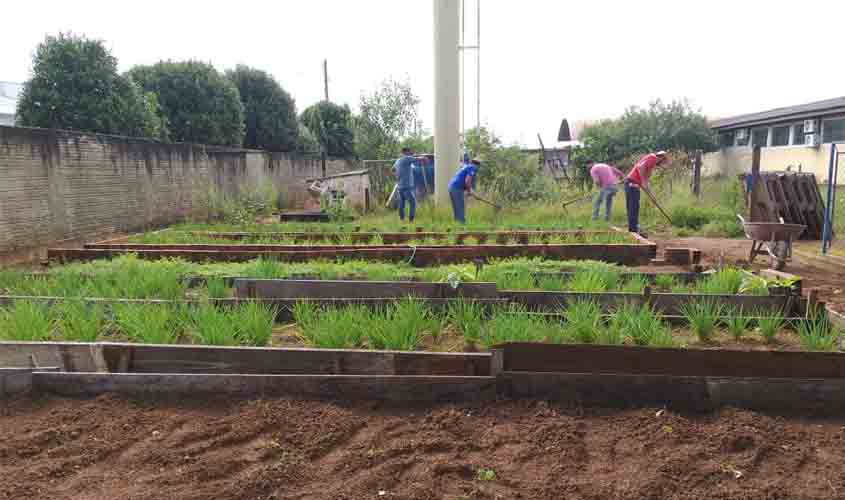 Mão de obra reeducanda utilizada na manutenção de órgãos públicos gera economia aos cofres estaduais