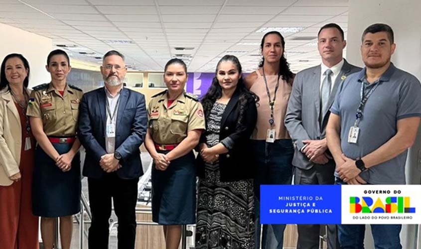 Primeira mulher no comando dos Bombeiros de RO busca reforço no MJSP