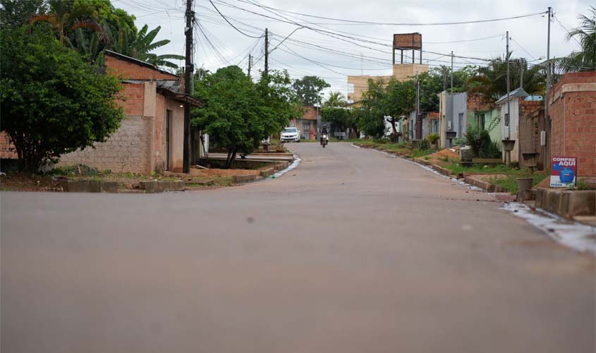 Sonho antigo vira realidade com chegada do asfalto