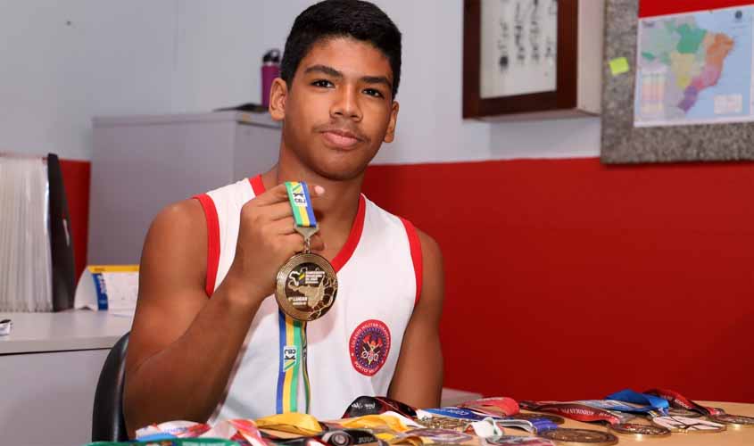 Atleta de Rondônia ganha medalha de ouro em campeonato de Judô e conquista vaga no Brasileirão no Rio de Janeiro