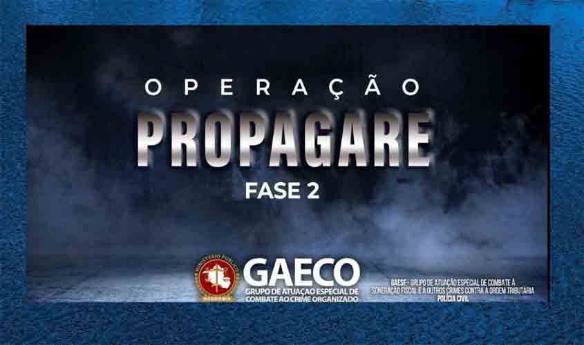 GAECO deflagra a segunda fase da Operação Propagare contra organização criminosa liderada pelo Secretário-chefe da Casa Civil do Estado de Rondônia