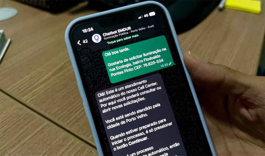 Emdur amplia canais de atendimento para reforçar operação 'Porto Velho 100% Iluminada'