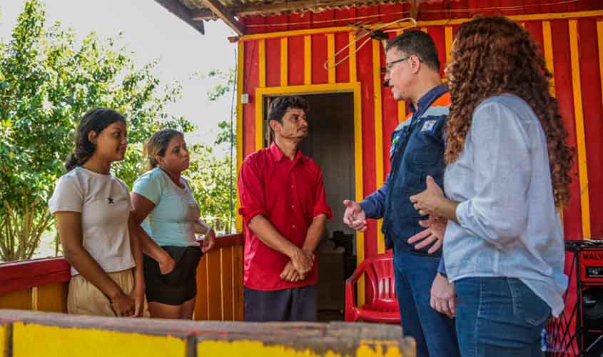 Governo de RO inicia cadastro de famílias para recebimento de auxílio emergencial devido à enchente dos rios