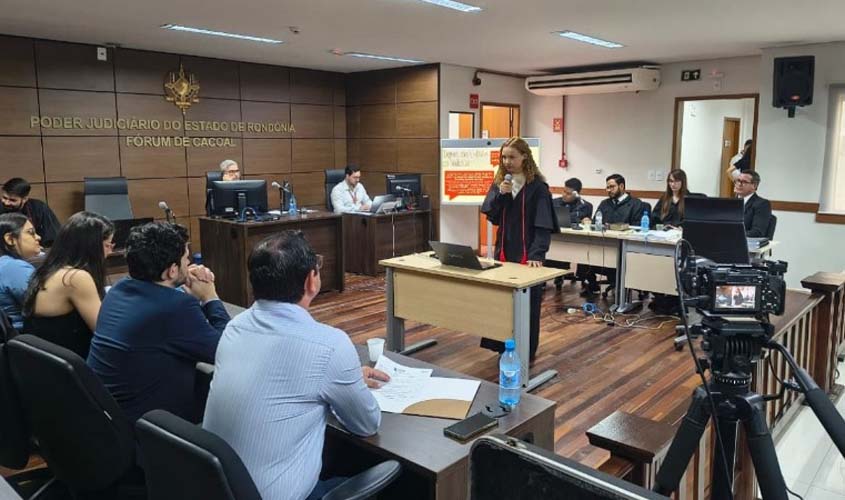 Papel do MP é destaque em júri simulado 