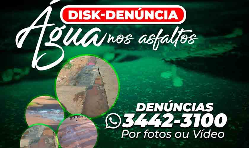 Jogar água nas calçadas vai gerar multa