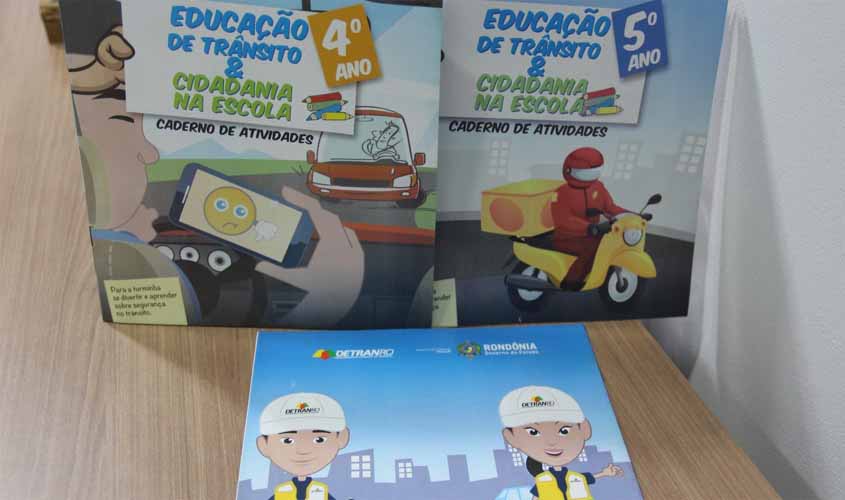 Projeto de Educação de Trânsito do Detran Rondônia vai ser desenvolvido em escolas municipais de Porto Velho