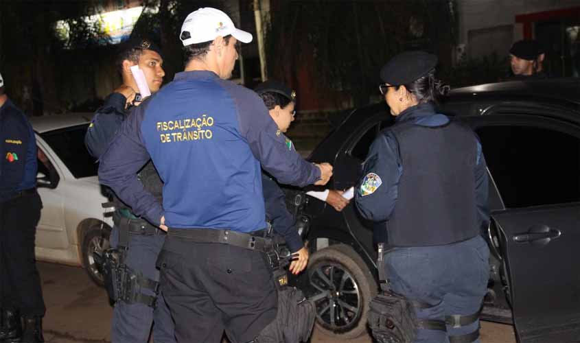 Detran Rondônia flagra 67 condutores embriagados do trânsito no final de semana, em Porto Velho