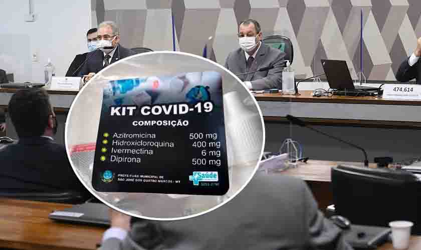 Ministério da Saúde admite em documento à CPI ineficácia do 'kit covid' de Bolsonaro