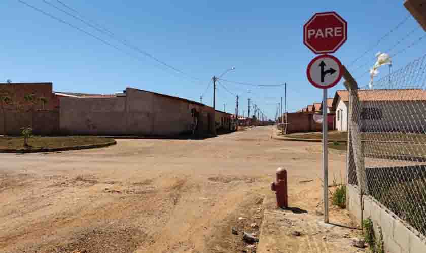 Prefeitura atende deputado Anderson e conclui sinalização das ruas do Cristal da Calama em Porto Velho