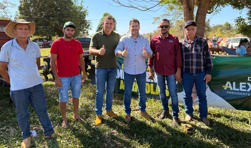 Presidente da Assembleia Legislativa prestigia entrega de implemento agrícola e reforça apoio ao setor produtivo em Urupá