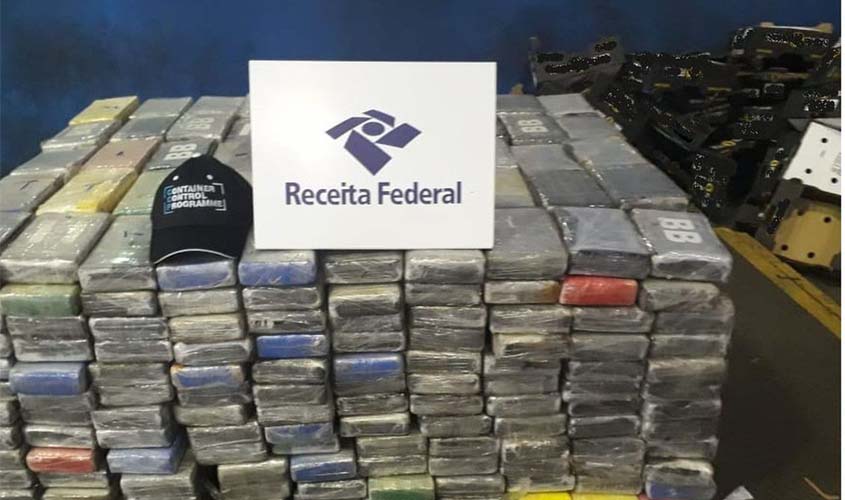 Operação encontra mais de uma tonelada de cocaína no Porto de Santos