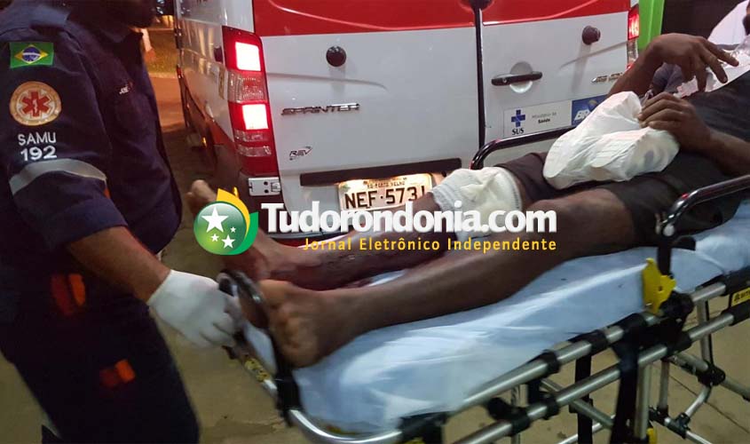 Briga em bar resulta com um esfaqueado e suspeito preso em flagrante