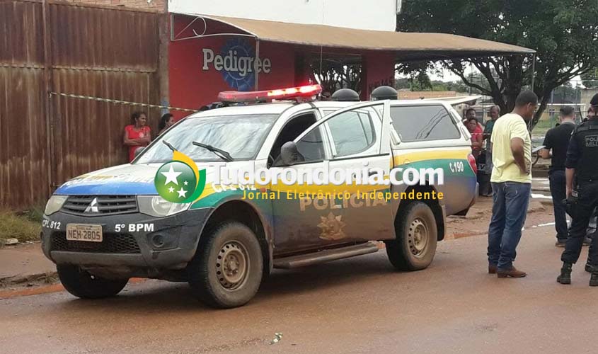 Homem fica em estado grave após ser alvejado com quatro tiros em distrito de de Porto Velho