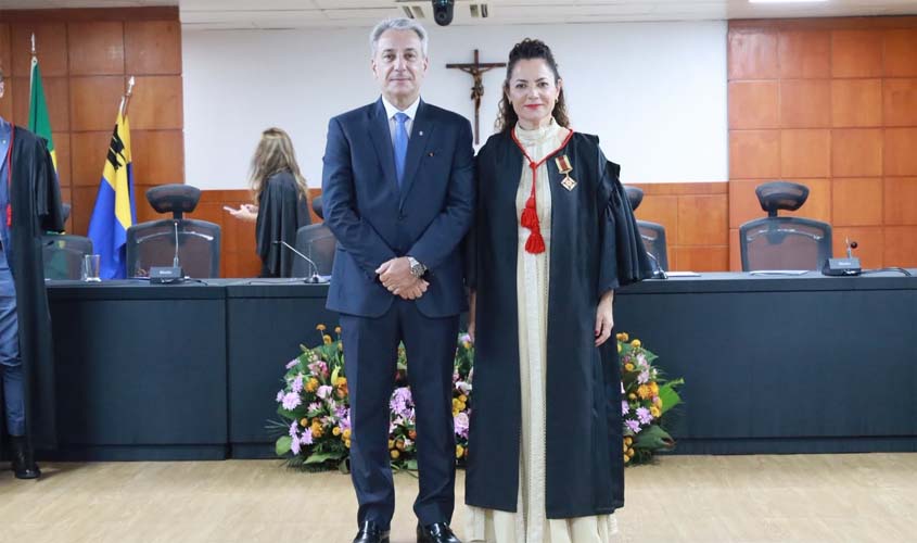 TJRO prestigia posse de Úrsula Souza no TRE-RO