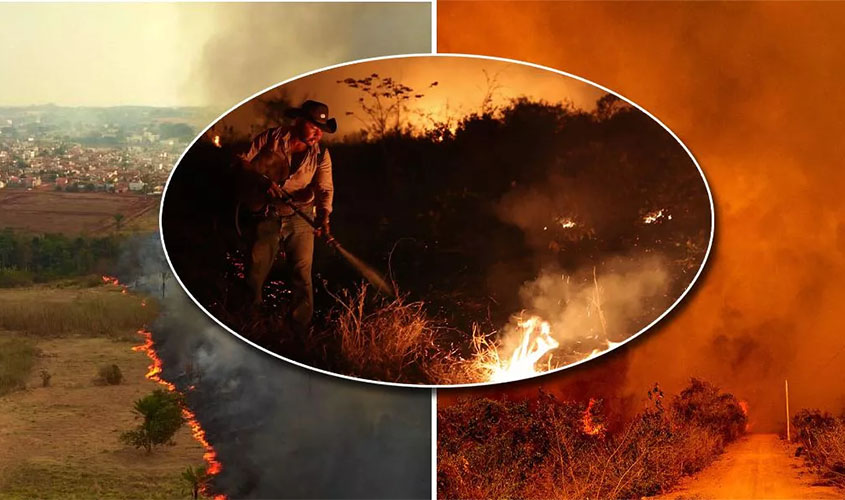 Incêndios no Pantanal aumentam 210% em 2020, diz Inpe