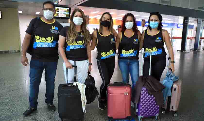 Atleta do Talentos do Futuro participa do Torneio Nacional de Ginástica Aeróbica em Aracaju