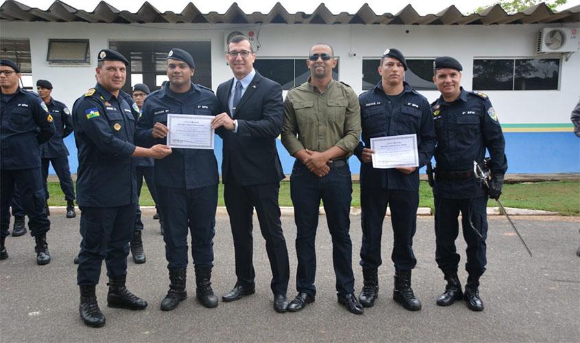 Destaque Operacional da Segurança Pública é entregue durante solenidade de troca de comando
