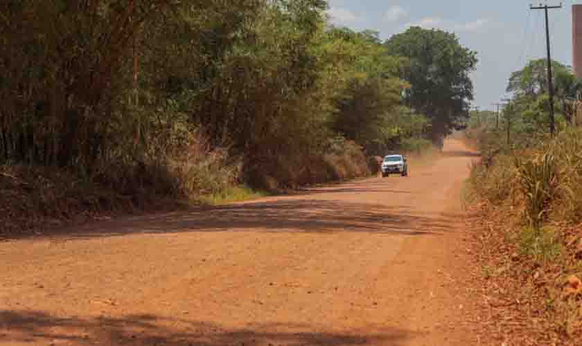 Estradas vicinais no eixo da BR-364 sentido Jaci-Paraná contarão com serviços de manutenção