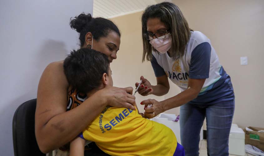 Porto Velho inicia vacinação de bebês de seis meses a dois anos de idade com comorbidades a partir de quinta-feira (17)