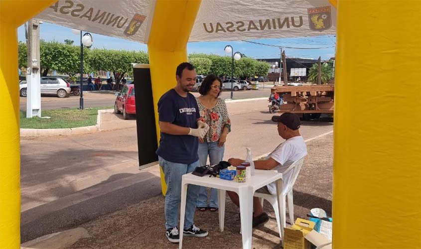 UNINASSAU Cacoal ofereceu atendimentos gratuitos