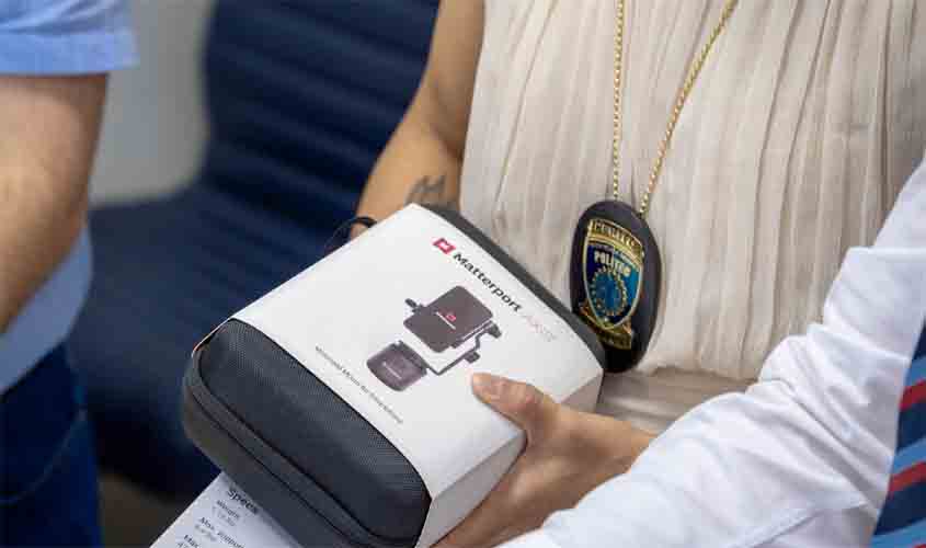 Prefeitura realiza entrega de equipamento para a Polícia Técnico-científica do município