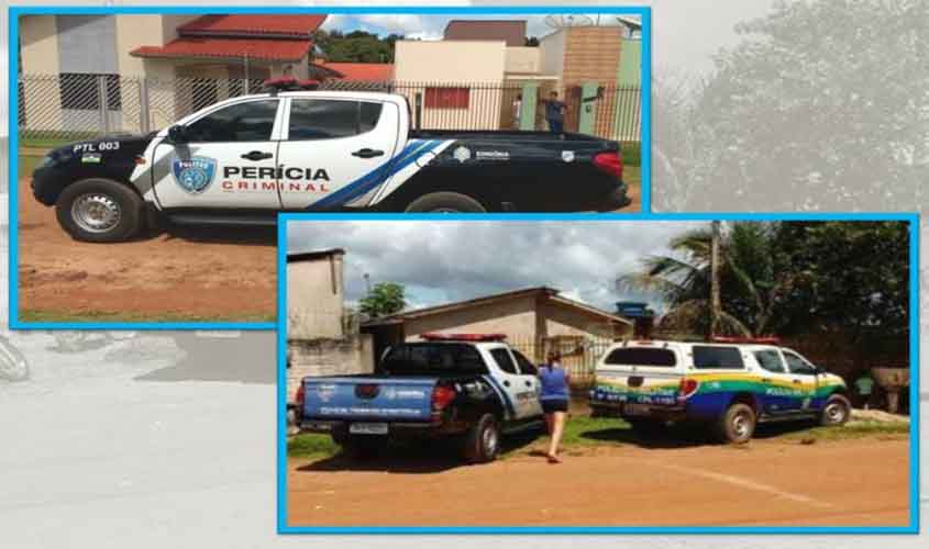 Corpos encontrados em bairros distintos mobilizam polícia, peritos criminais e bombeiros