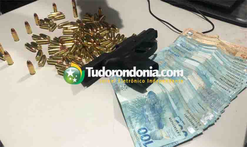 Foragidos da justiça suspeitos de planejar morte de policial penal são presos com pistola e mais de 100 munições
