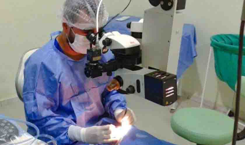 Governo de Rondônia realiza mais de 1 mil cirurgias de catarata e pterígio