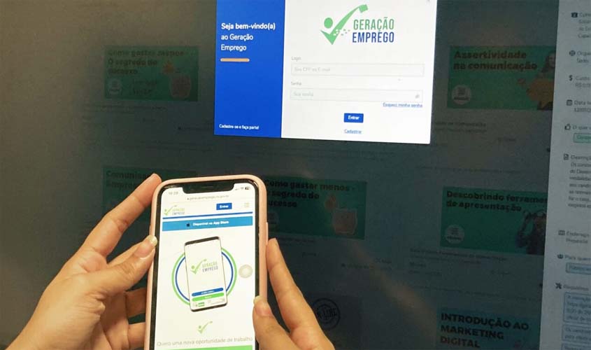 'Geração Emprego' oferece ferramentas avançadas para vagas em Rondônia