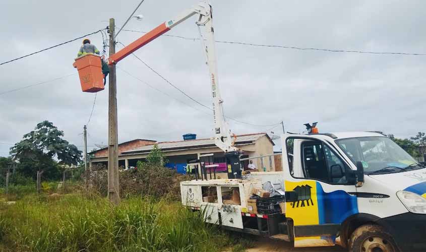 Equipes da Emdur atendem demandas no distrito de Jaci-Paraná