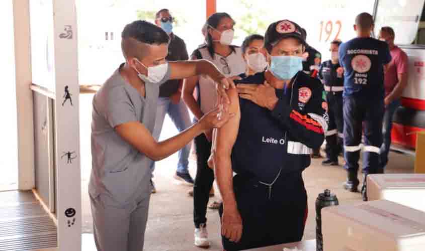 Prefeitura de Porto Velho começa a aplicar a segunda dose da vacina CoronaVac