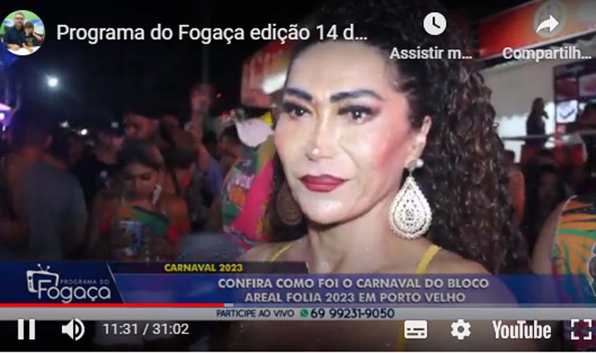 Programa do Fogaça edição 14 de fevereiro 2023
