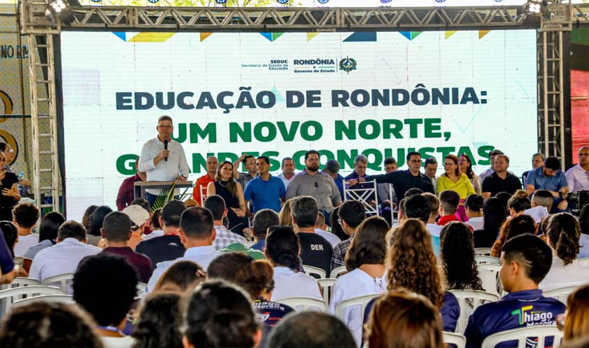 Com foco em novas conquistas para a Educação, Governo realiza abertura do Ano Letivo 2024 em Rondônia