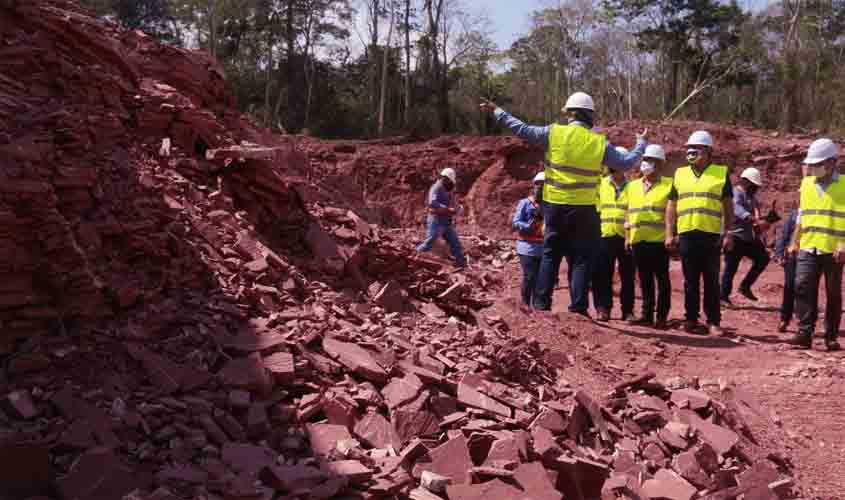 Companhia de Mineração de Rondônia bate recorde de produção de calcário e projeta ampliação do fornecimento