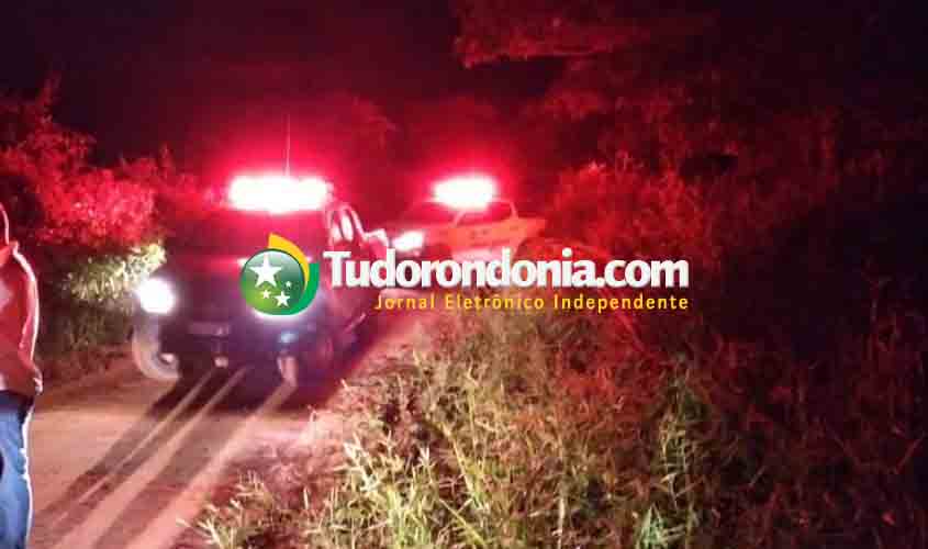 Corpo de homem é encontrado com cinco tiros na cabeça na zona rural 