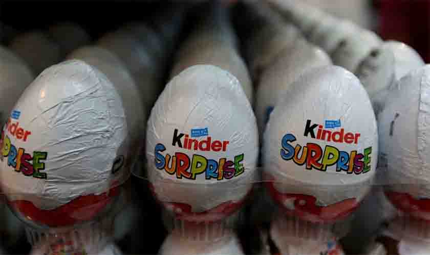 Anvisa proíbe importação e venda de chocolates Kinder da Bélgica