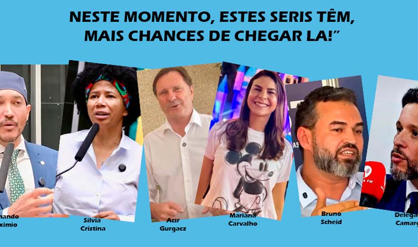 Metade dos pré-candidatos ao Senado tem chances reais