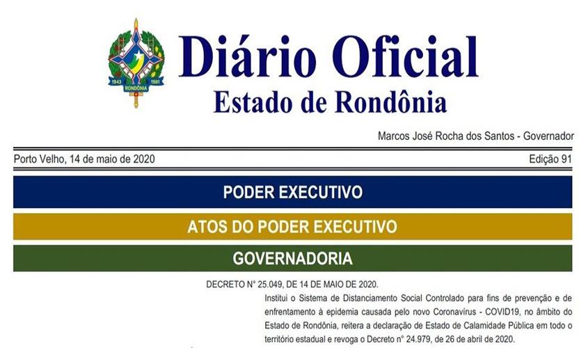 Suspensão das aulas presenciais em Rondônia foi prorrogada até o dia 30 de junho