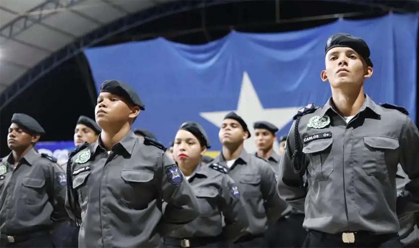 Governo de RO inicia ano letivo dos policiais mirins