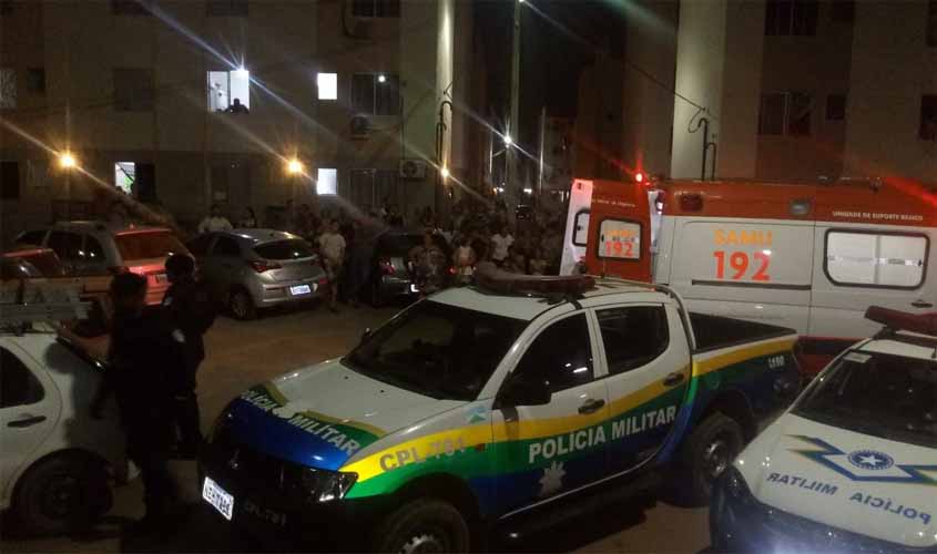 Encapuzados atiram em grupo no Morar Melhor em tentativa de assalto