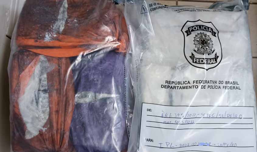 PF prende três pessoas por tráfico de cocaína em Rondônia