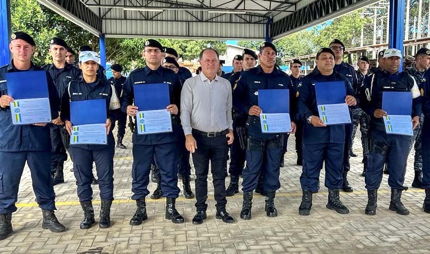 PMs recebem Voto de Louvor por combate ao tráfico