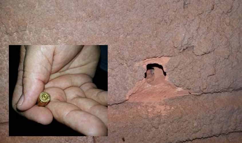 Após briga, suspeito volta à casa da vítima e efetua vários tiros