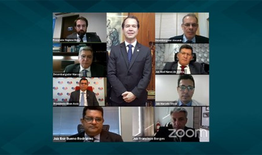 Advogado Edson Bernardo Andrade Reis Neto é empossado como juiz membro da Corte do TRE-RO