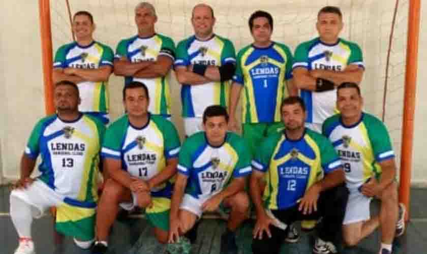 Lendas Handebol Clube representa Ro em campeonato na Paraíba